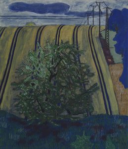 Landschaft mit Baum
